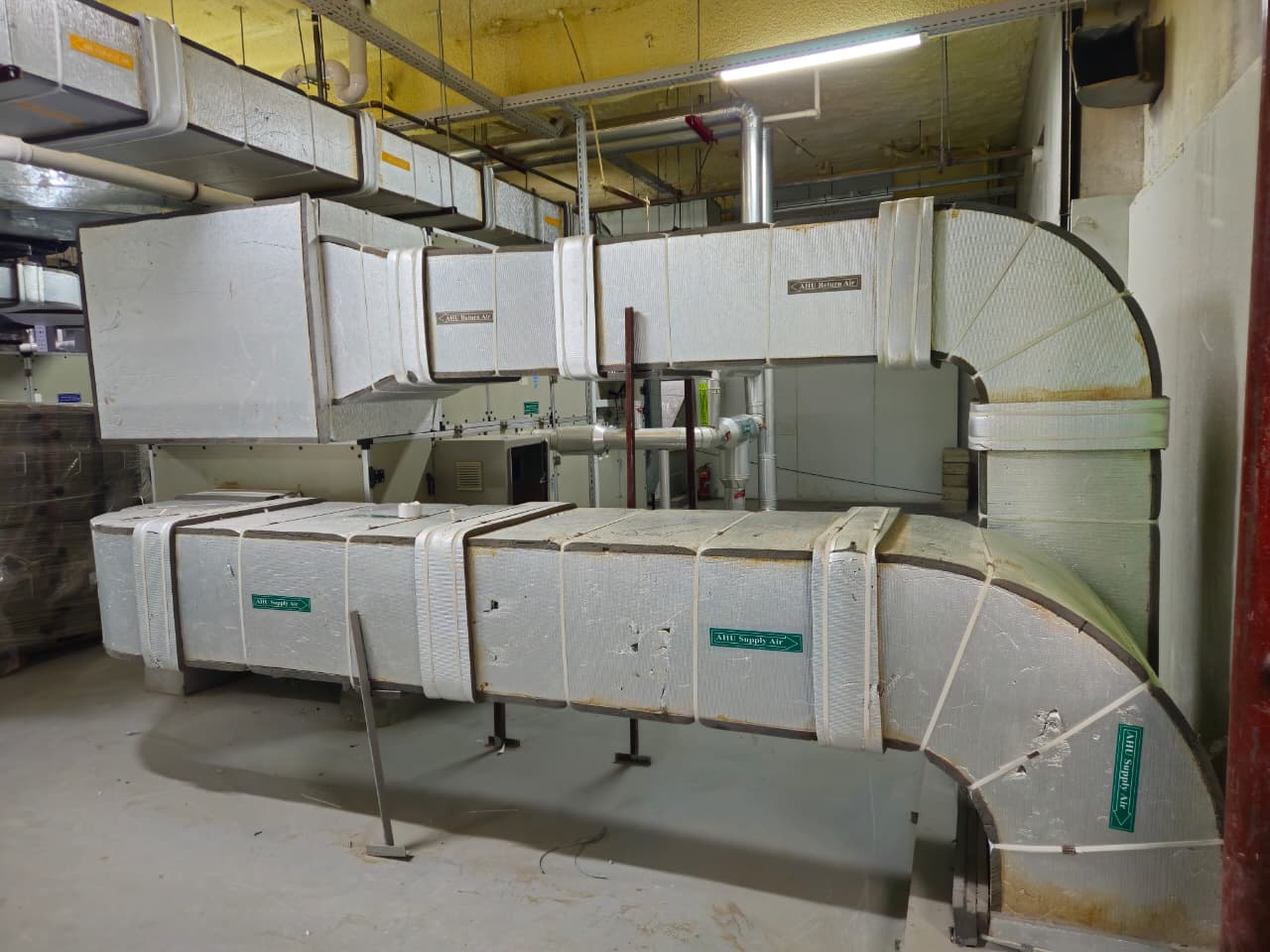 AHU Supply & Return Air Low-Resistance Radius Elbows