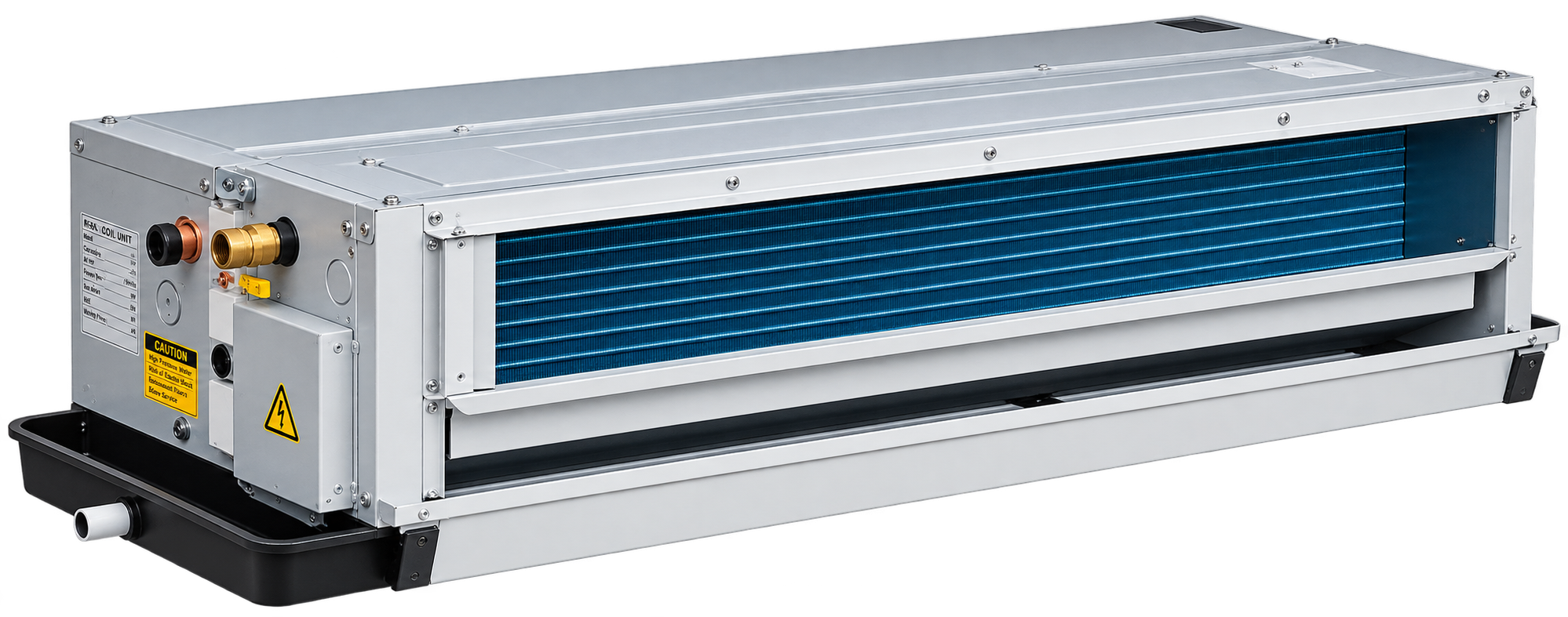 Horizontal Concealed Fan Coil Unit with Blue Fin Coil