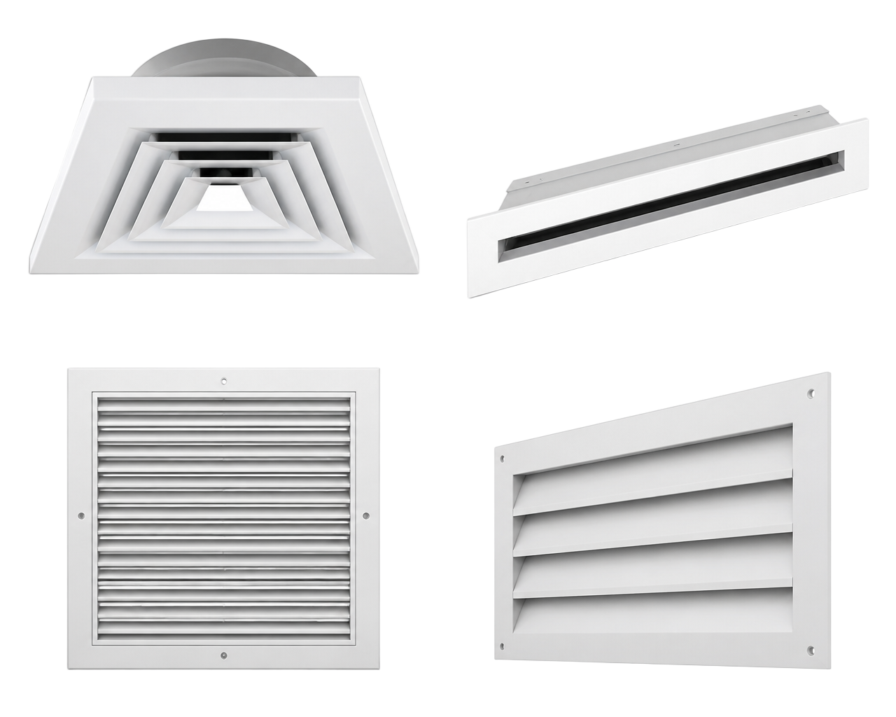 Architectural Air Diffusers and Fire Dampers